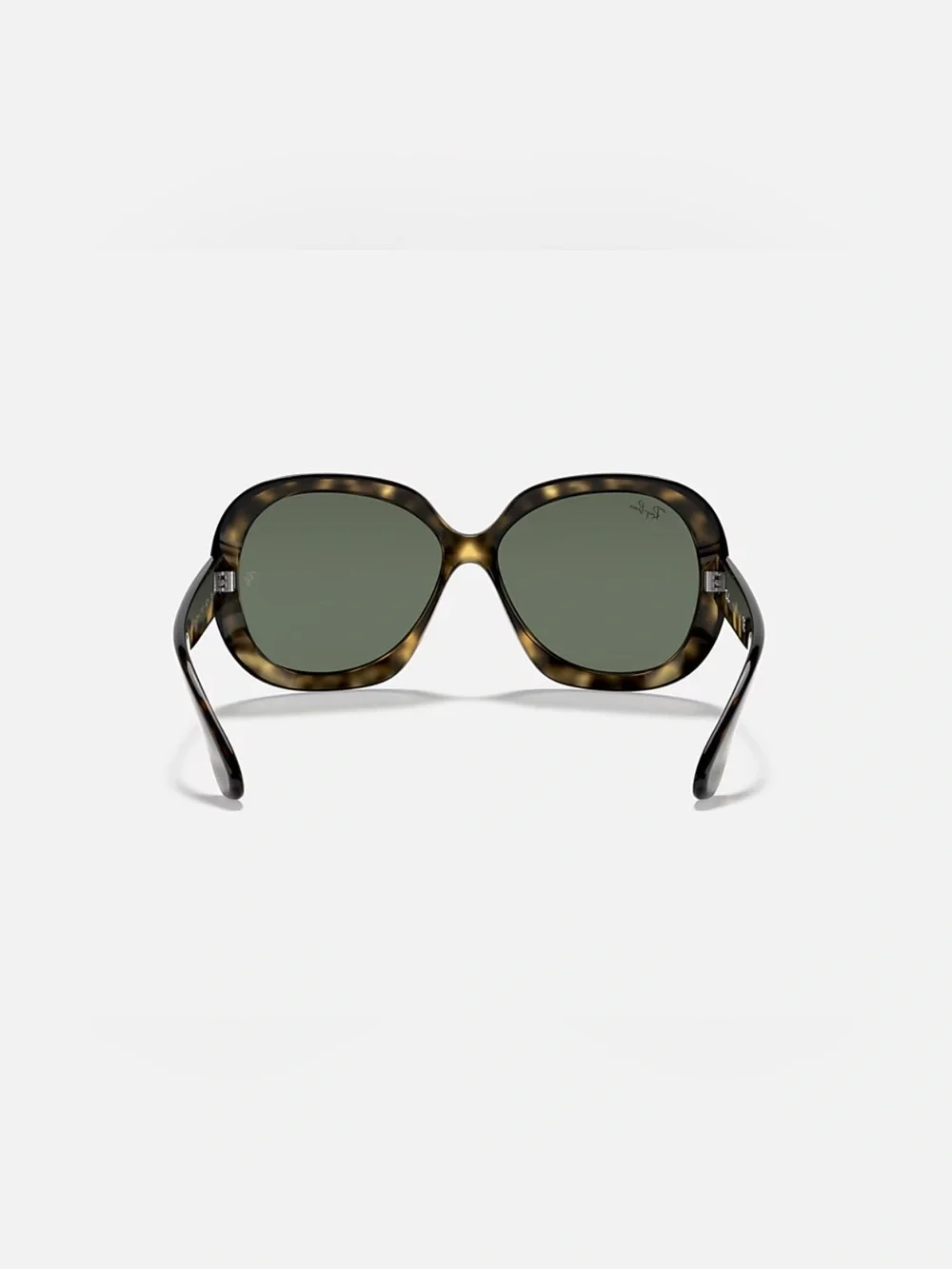 Ray-Ban Jackie Ohh II - Polished Light Havana Frame & Green Solid Classic Lens